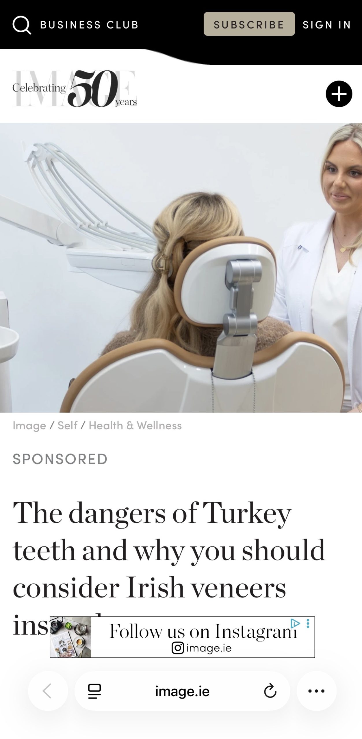 IMAGE feature: The dangers of Turkey teeth