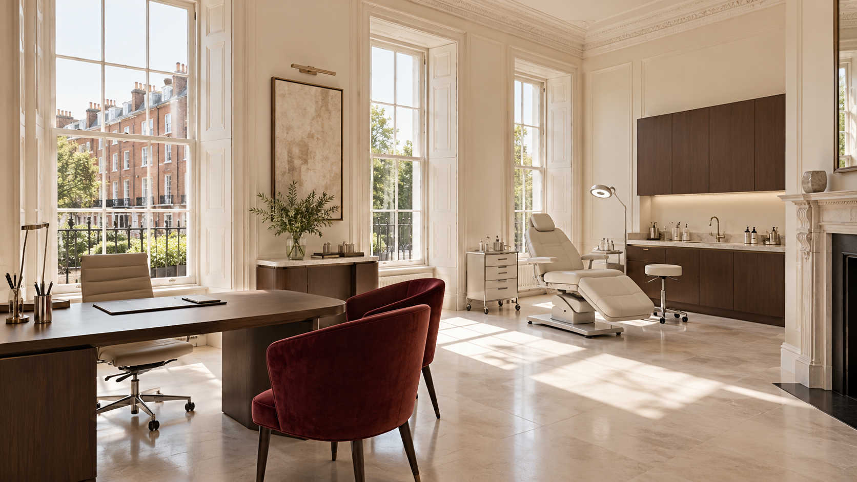 Dentique aesthetic medicine clinic concept